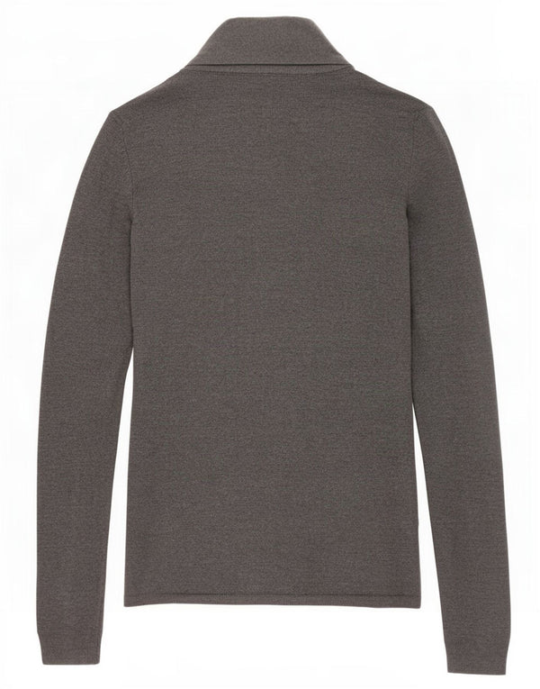 Pulover cardigan pentru femei Zara UK 16 mare, gri