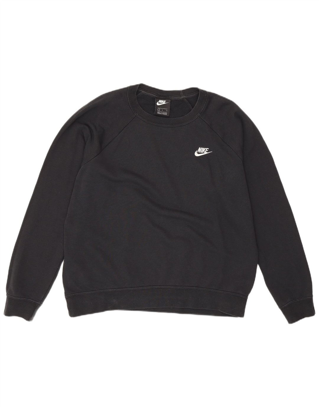 Hanorac pentru bărbați Nike Pulover mare, negru, bumbac