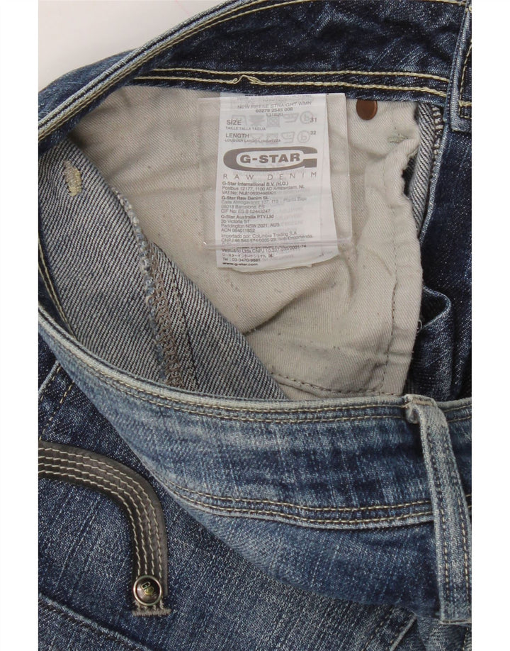 G-STAR Womens Slim Jeans W31 L32 Blue Cotton Vintage G-Star and Second-Hand G-Star from Messina Hembry 