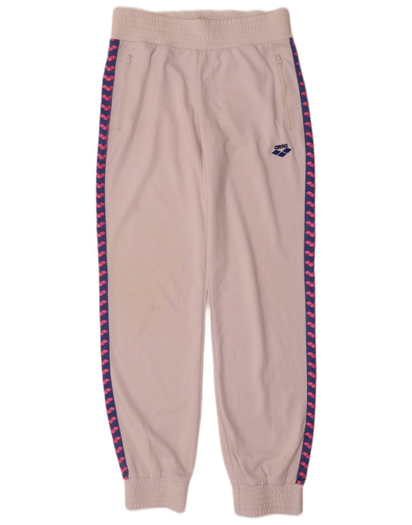 Pantaloni de trening pentru femei Arena Pantaloni de jogging UK 14 Medium White Colorblock