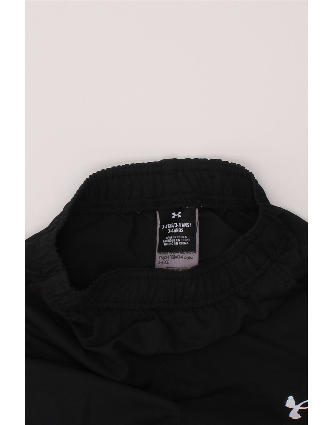 UNDER ARMOUR Băieți Grafic Trening Pantaloni Joggeri 3-4 Ani Negru