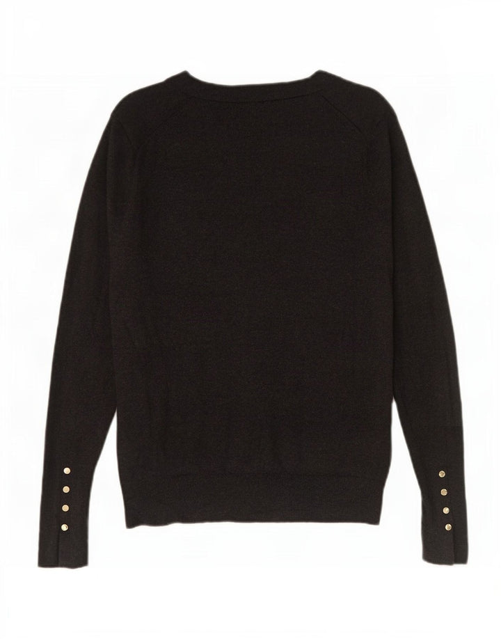 Pulover cardigan pentru femei Zara UK 12 Medium Gri Viscose