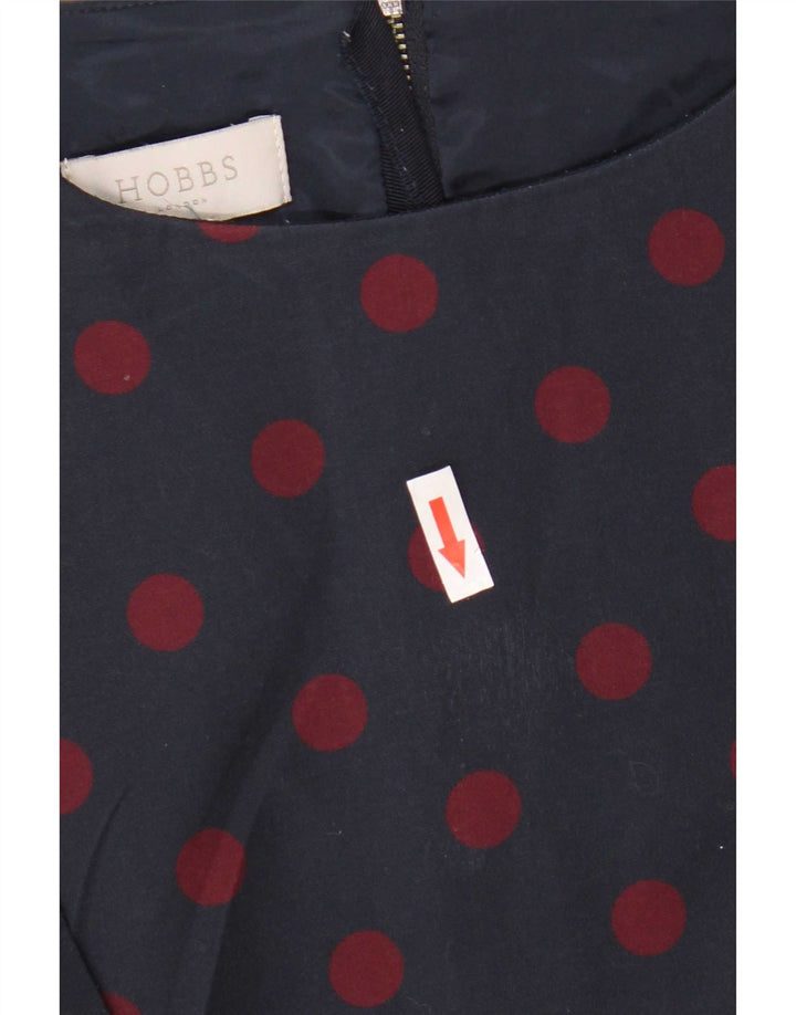 Rochie Hobbs pentru femei UK 14 Medium Bleumarin Poliester cu pete