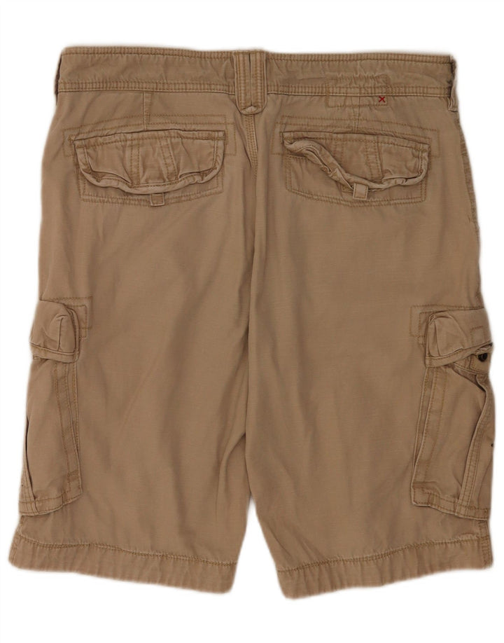 Pantaloni scurți cargo pentru bărbați Fat Face W34 mare, bej, bumbac