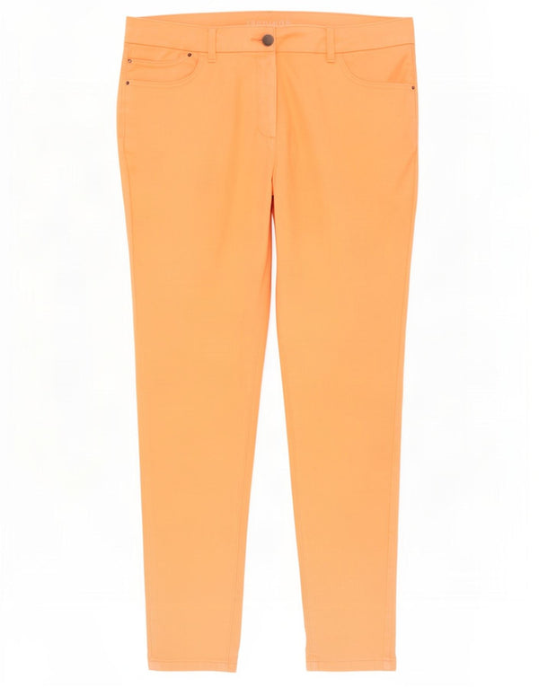 Marks & Spencer Pantaloni skinny casual pentru femei UK 20 2XL W38 L30 Portocaliu