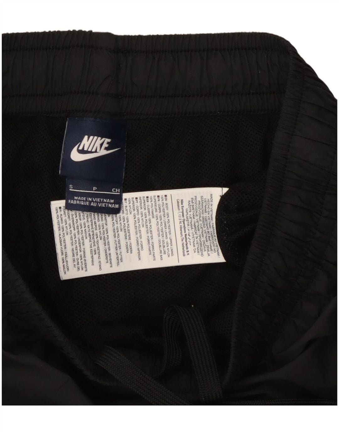 Pantaloni de trening pentru bărbați Nike Pantaloni de jogging Mici Poliester negru
