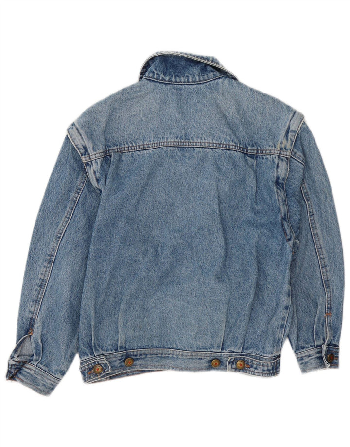 Jachetă Denim Graphic Băieți Casucci 10-11 Ani Bumbac Albastru