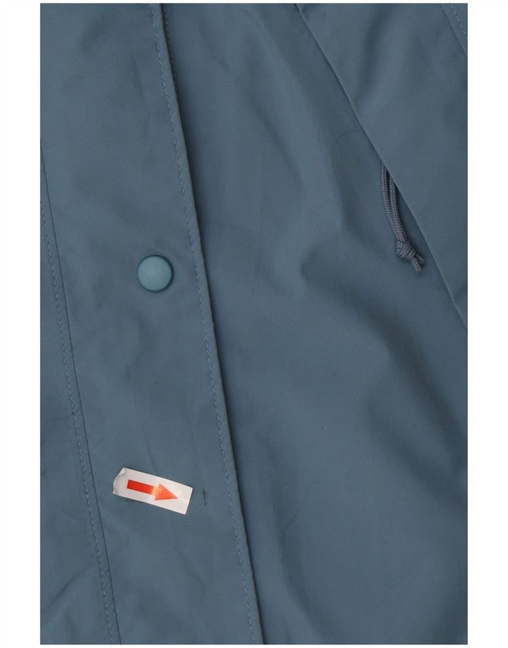 MOUNTAIN EQUIPMENT Jachetă de ploaie cu glugă pentru femei UK 14 Poliester albastru mediu