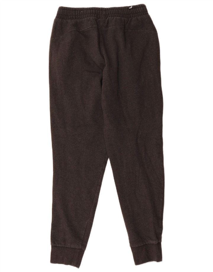Pantaloni de trening Puma pentru bărbați Joggeri mici, gri bumbac