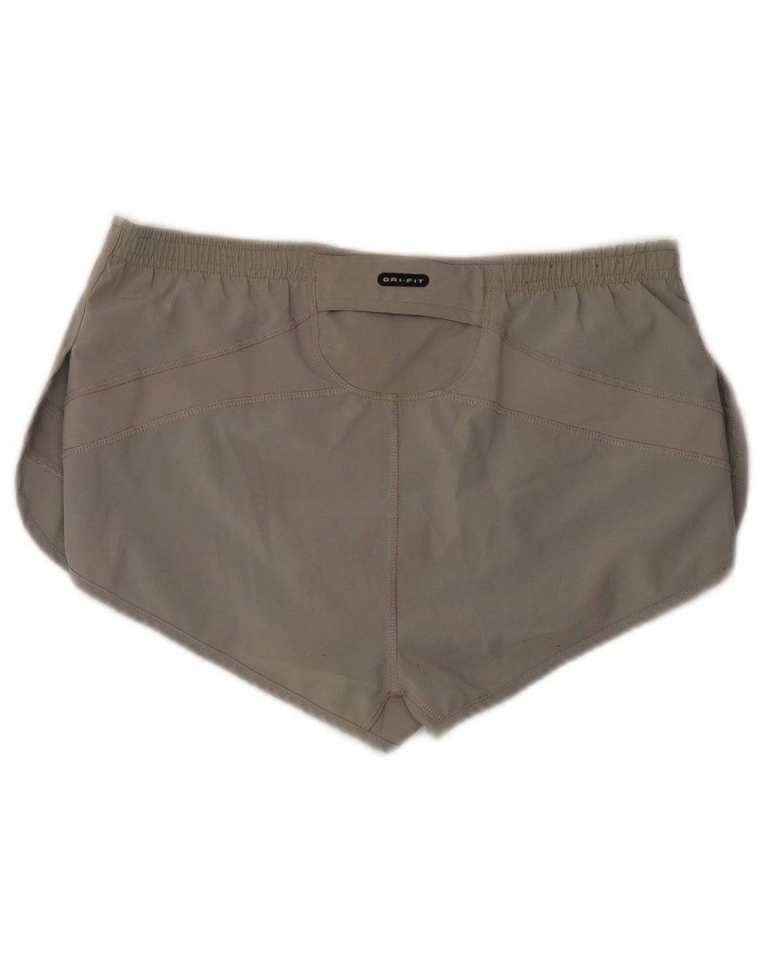 Pantaloni scurți sport Nike Dri Fit pentru femei UK 10 Small Gri Poliester