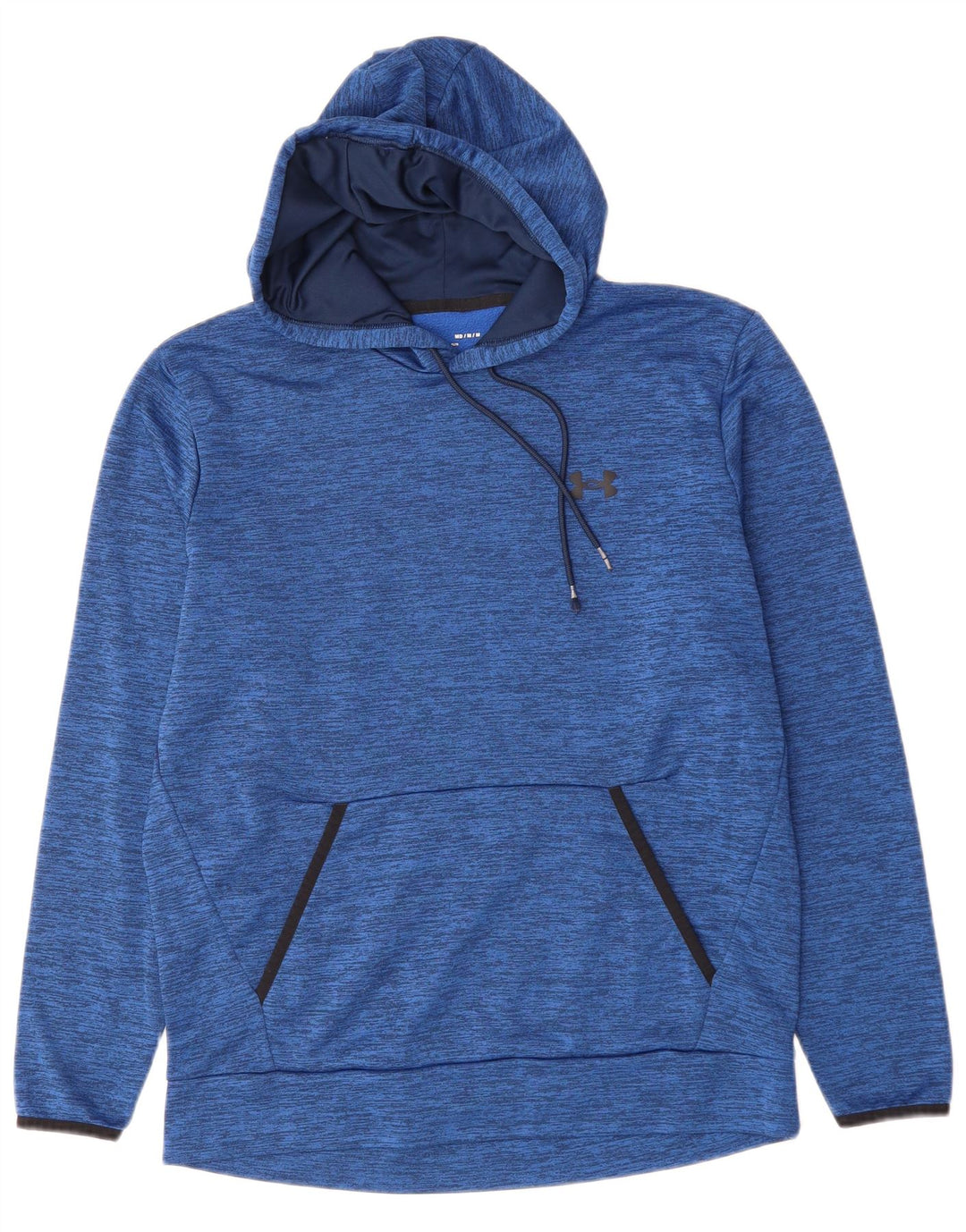 Pulover pentru bărbați UNDER ARMOUR loose fit, poliester cu moale albastru mediu