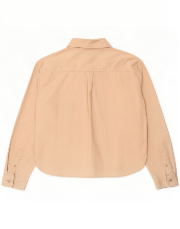 Cămașă pentru femei Zara UK 14 Medium Beige Bumbac