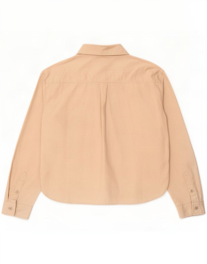 Cămașă pentru femei Zara UK 14 Medium Beige Bumbac