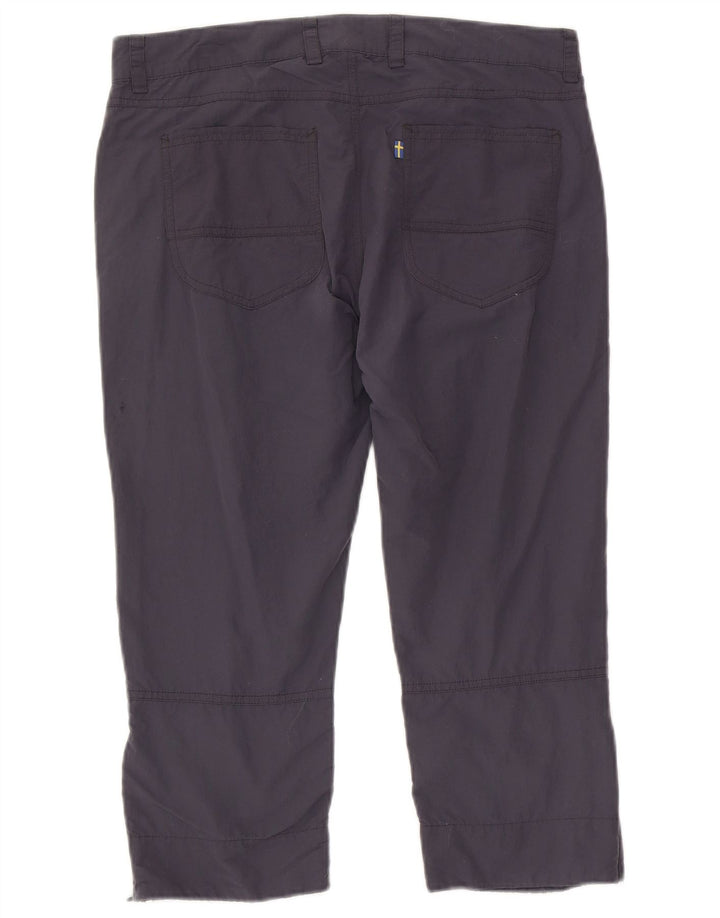 Pantaloni capri Fjall Raven pentru femei EU 40 Medium W31 L21 Bleumarin Poliamidă