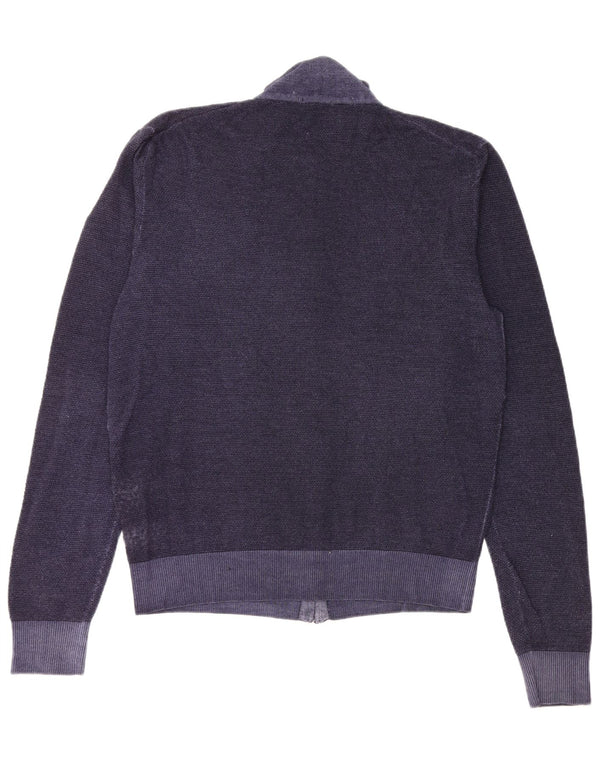 Pulover cardigan pentru femei Sun68 UK 20 2XL Lână bleumarin