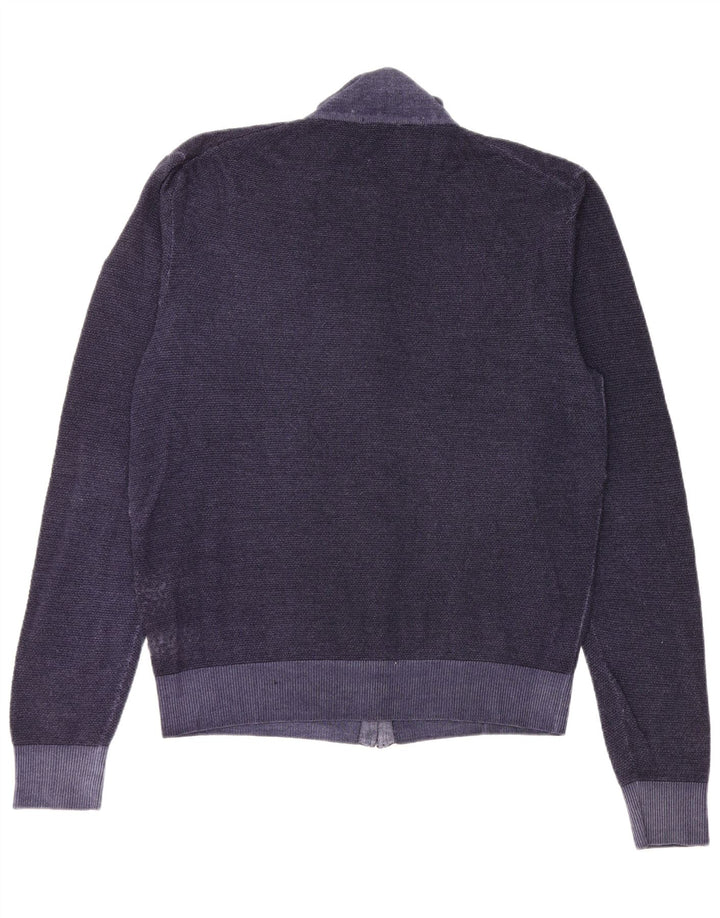 Pulover cardigan pentru femei Sun68 UK 20 2XL Lână bleumarin