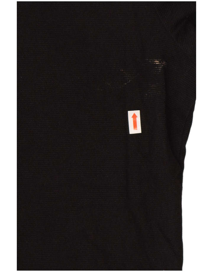 Tricou polo Jack & Jones pentru bărbați, bumbac mediu negru