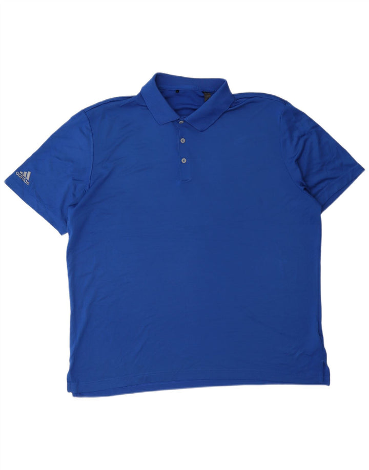 Tricou polo pentru bărbați Adidas XL poliester albastru
