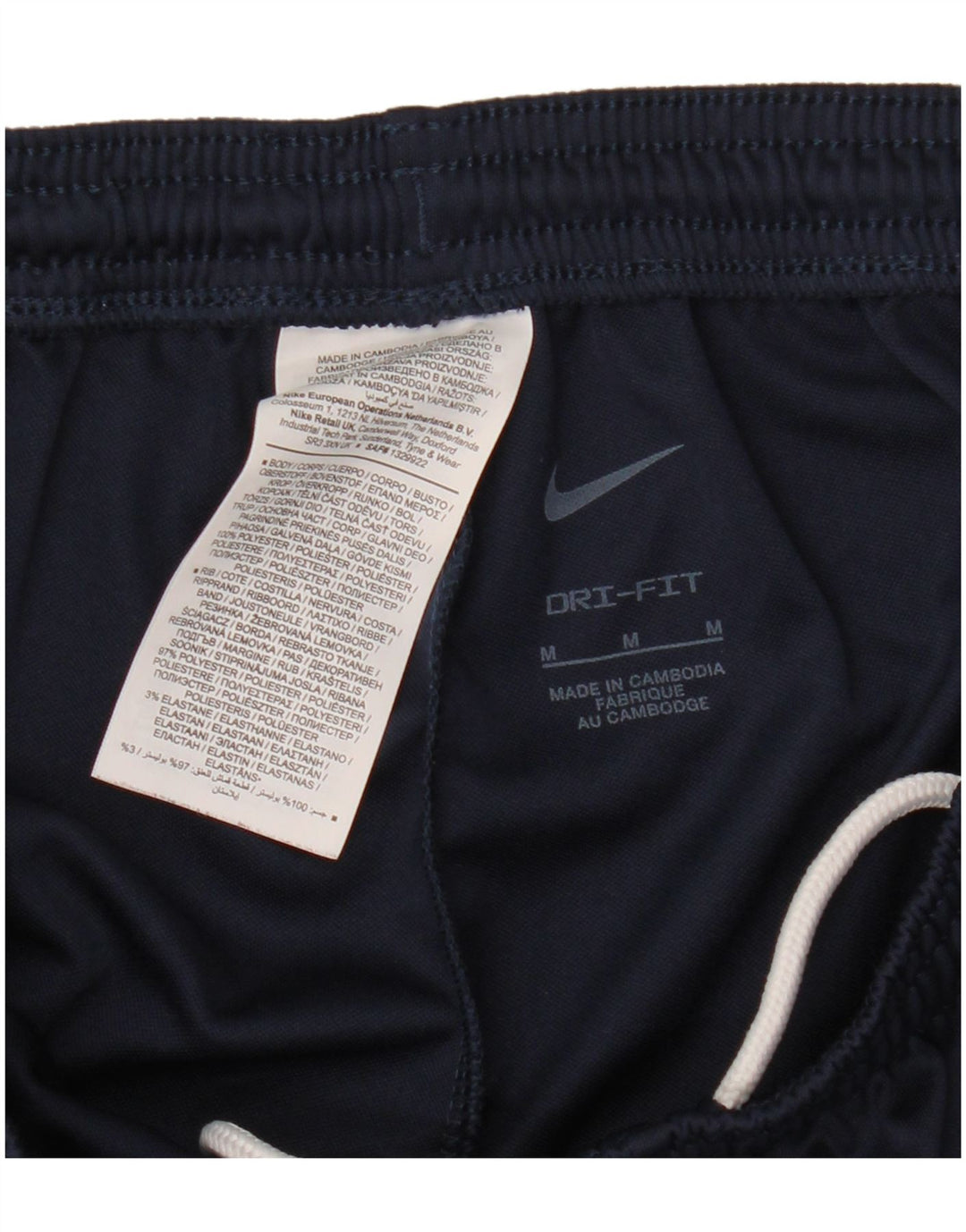 Pantaloni de trening Nike Dri Fit pentru bărbați, poliester mediu albastru bleumarin