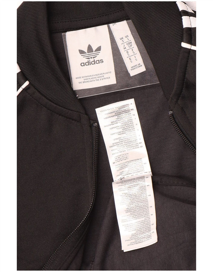 Trening pentru bărbați Adidas Top Jachetă Mic Negru Poliester
