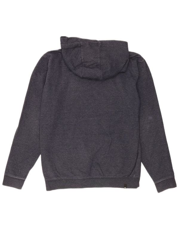Jumper Quiksilver pentru băieți cu capota cu grafic 15-16 ani XL bumbac bleumarin