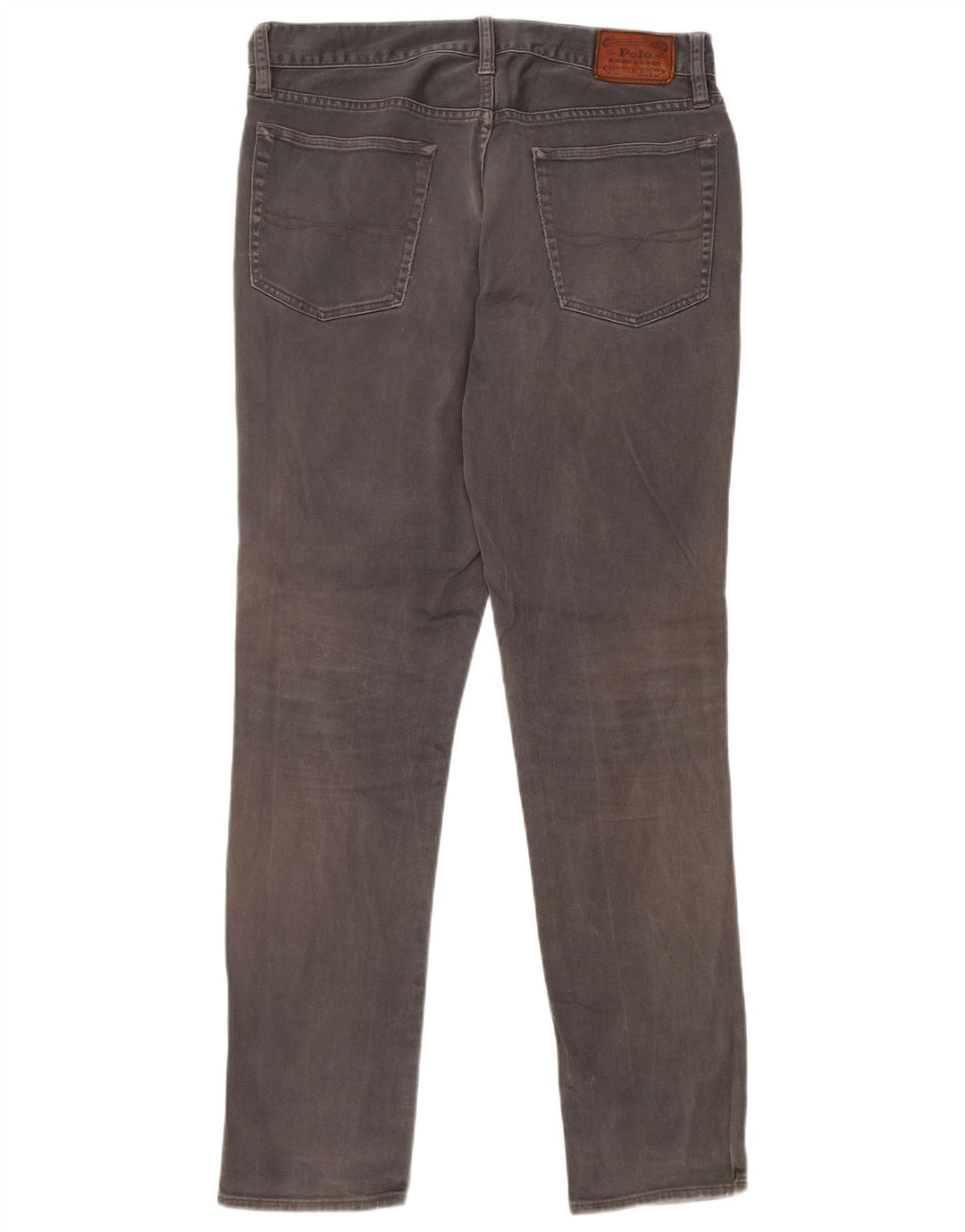 Blugi slim pentru bărbați Ralph Lauren W32 L32 bumbac gri