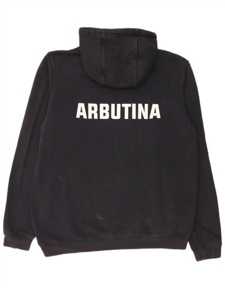 Pulover Nike Grafic pentru bărbați, bumbac mediu negru