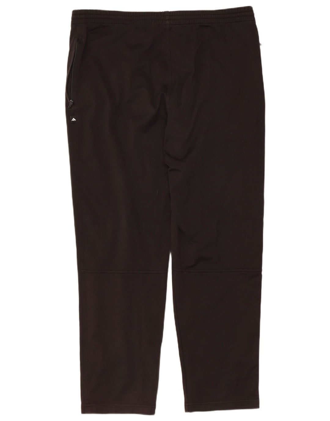 Pantaloni de trening Adidas pentru bărbați, poliester mediu negru