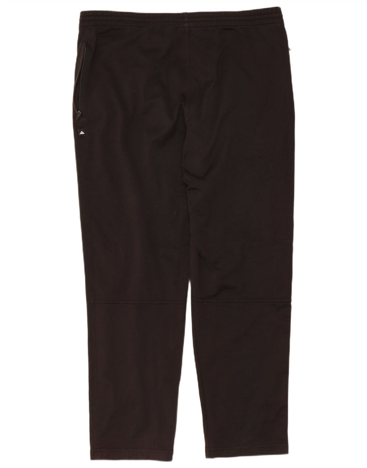 Pantaloni de trening Adidas pentru bărbați, poliester mediu negru
