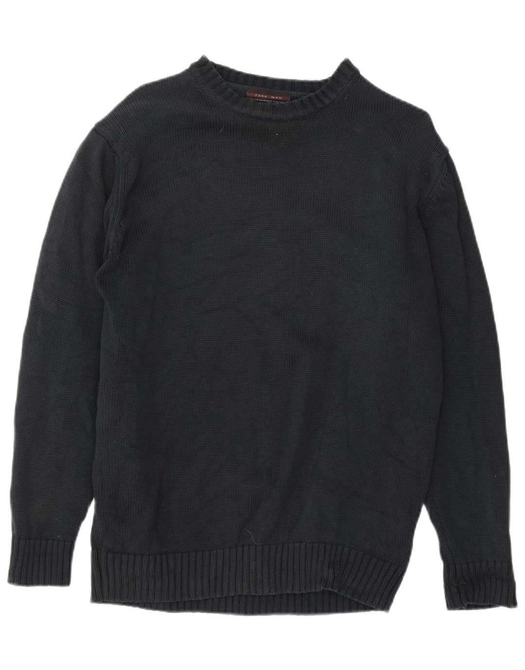 Pulover pentru bărbați Zara, cu decolteu, XL, negru