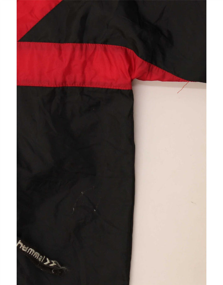 Trening pentru bărbați Hummel Pullover Top Jachetă Mediu Negru Sport blocuri de culoare