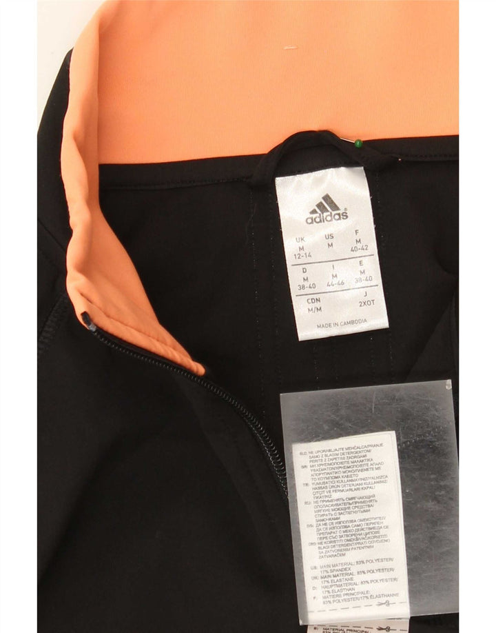 Jachetă de trening Climalite pentru femei Adidas UK 12/14 Medium Black