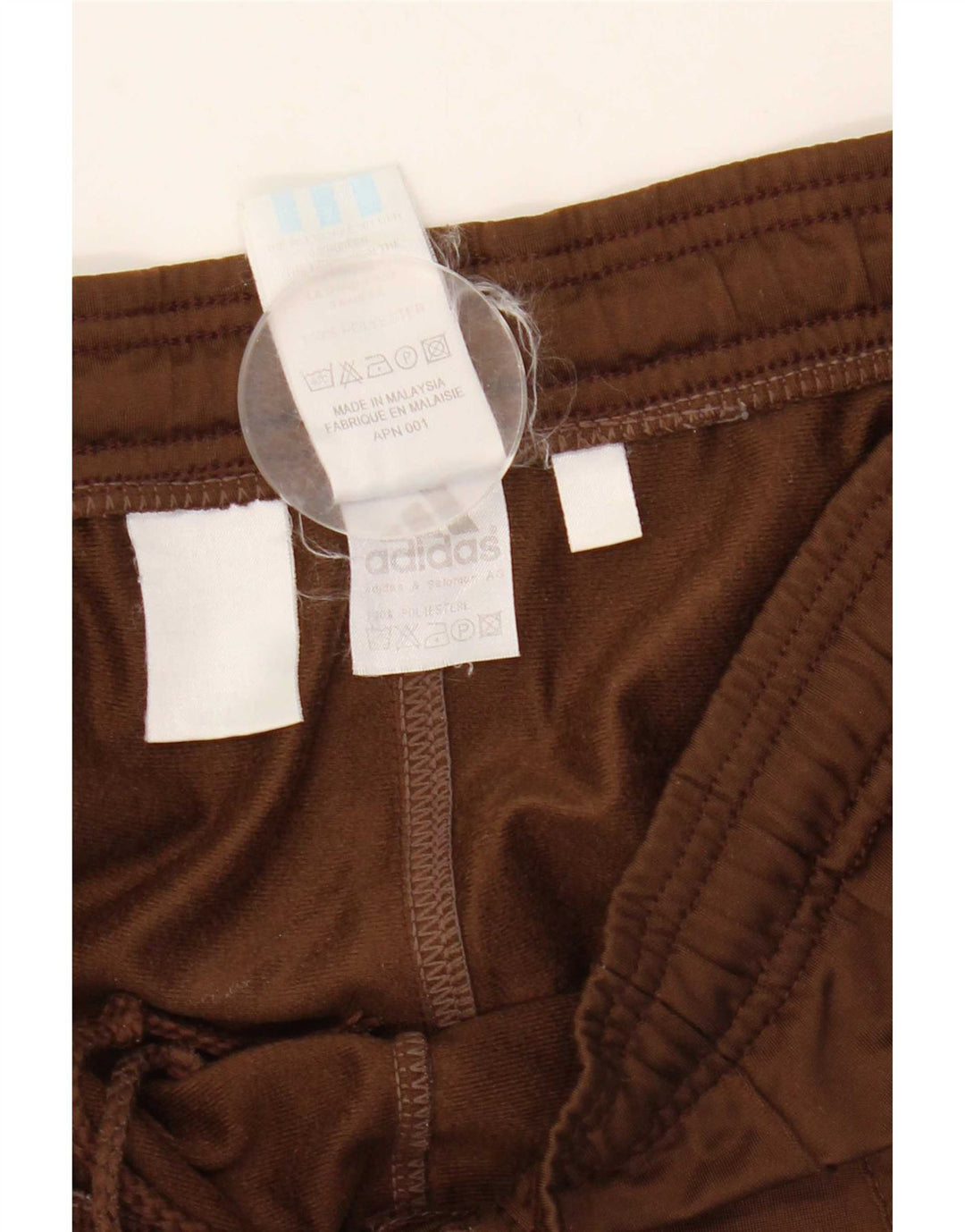 Pantaloni de trening Adidas pentru bărbați Joggeri UK 38/40 Poliester maro mediu