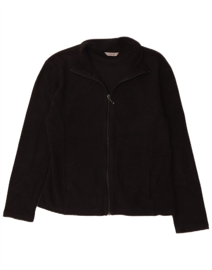 Jachetă fleece pentru femei Marks & Spencer UK 12 Poliester mediu negru