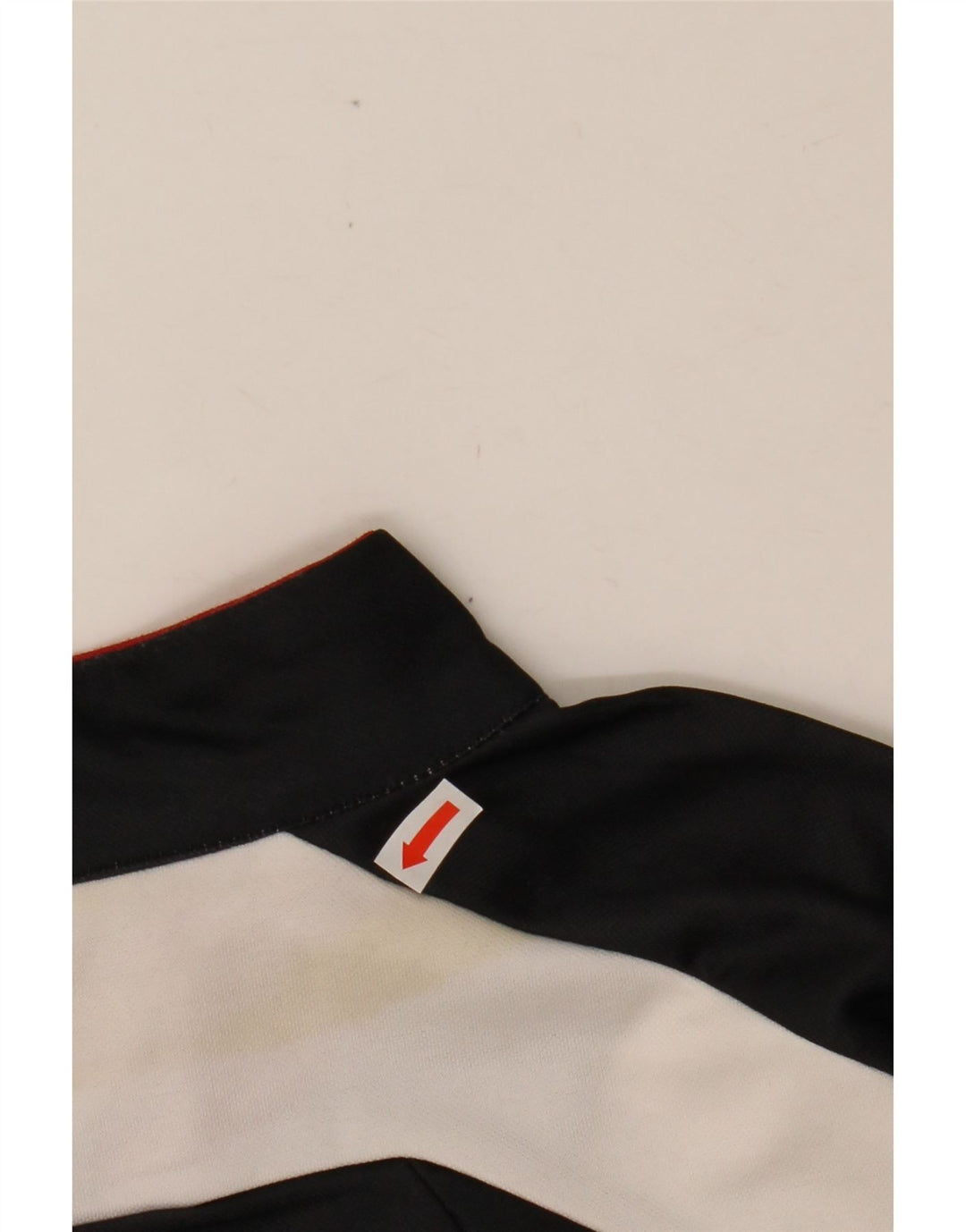 CRANE Trening pentru bărbați, cu fermoar, gât, pulover, top IT 52, mare, negru, geometric