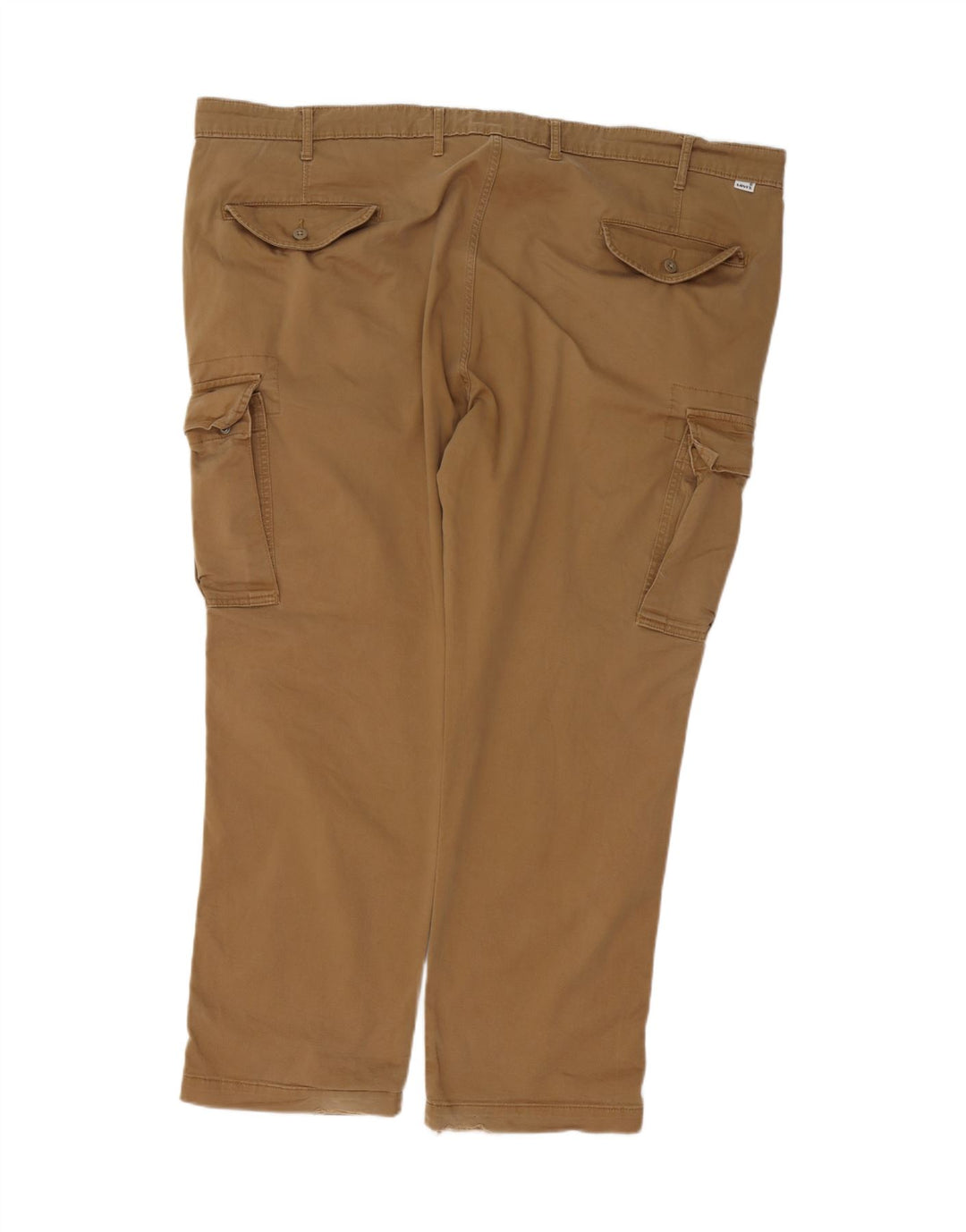 Pantaloni cargo conici pentru bărbați Levi's W48 L32 bumbac maro