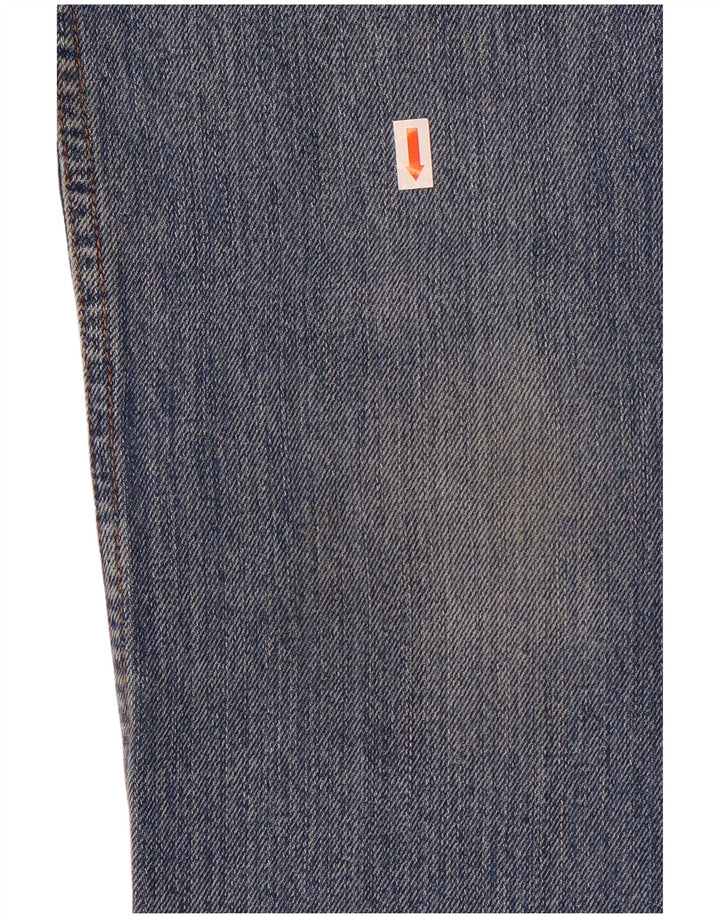 Blugi drepte pentru bărbați Wrangler Texas W36 L32 Bumbac albastru