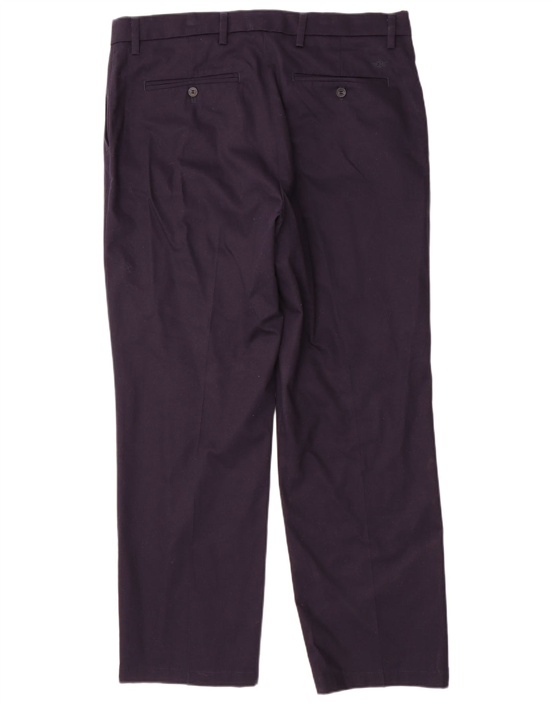 DOCKERS Pantaloni chino pentru bărbați, drepti, cu croiala clasică, L36 L30, bumbac bleumarin