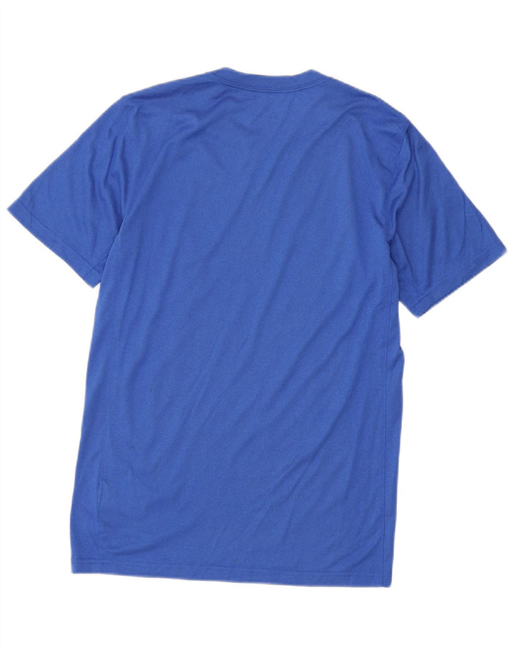 Tricou Nike Dri Fit pentru bărbați Top mic, albastru, poliester