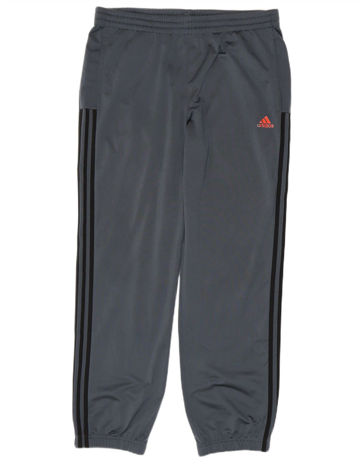 Pantaloni de trening pentru bărbați ADIDAS Joggeri UK 44/46 Poliester mare gri