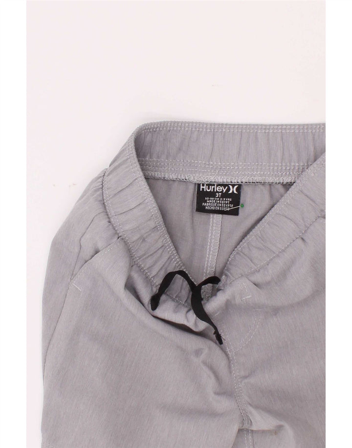 Pantaloni scurți casual pentru băieți Hurley 2-3 ani W20 gri