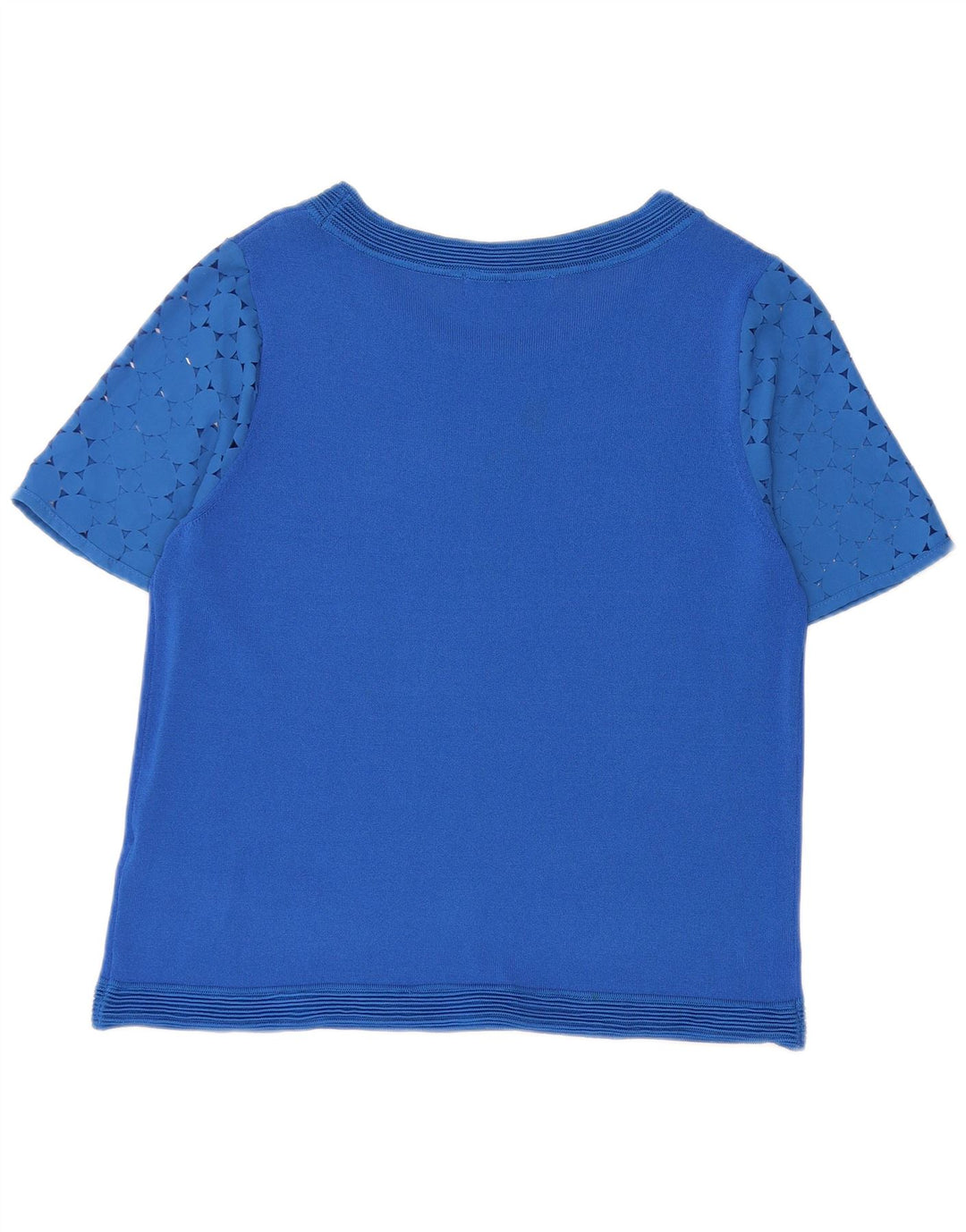 Bluză pentru femei Marks & Spencer UK 12 Medium Blue Geometric Viscose
