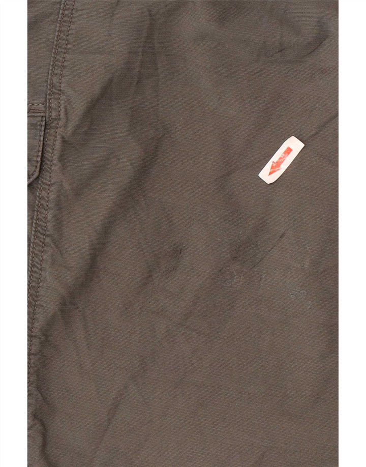 Pantaloni scurți cargo pentru bărbați Marks & Spencer W34, bumbac mare kaki