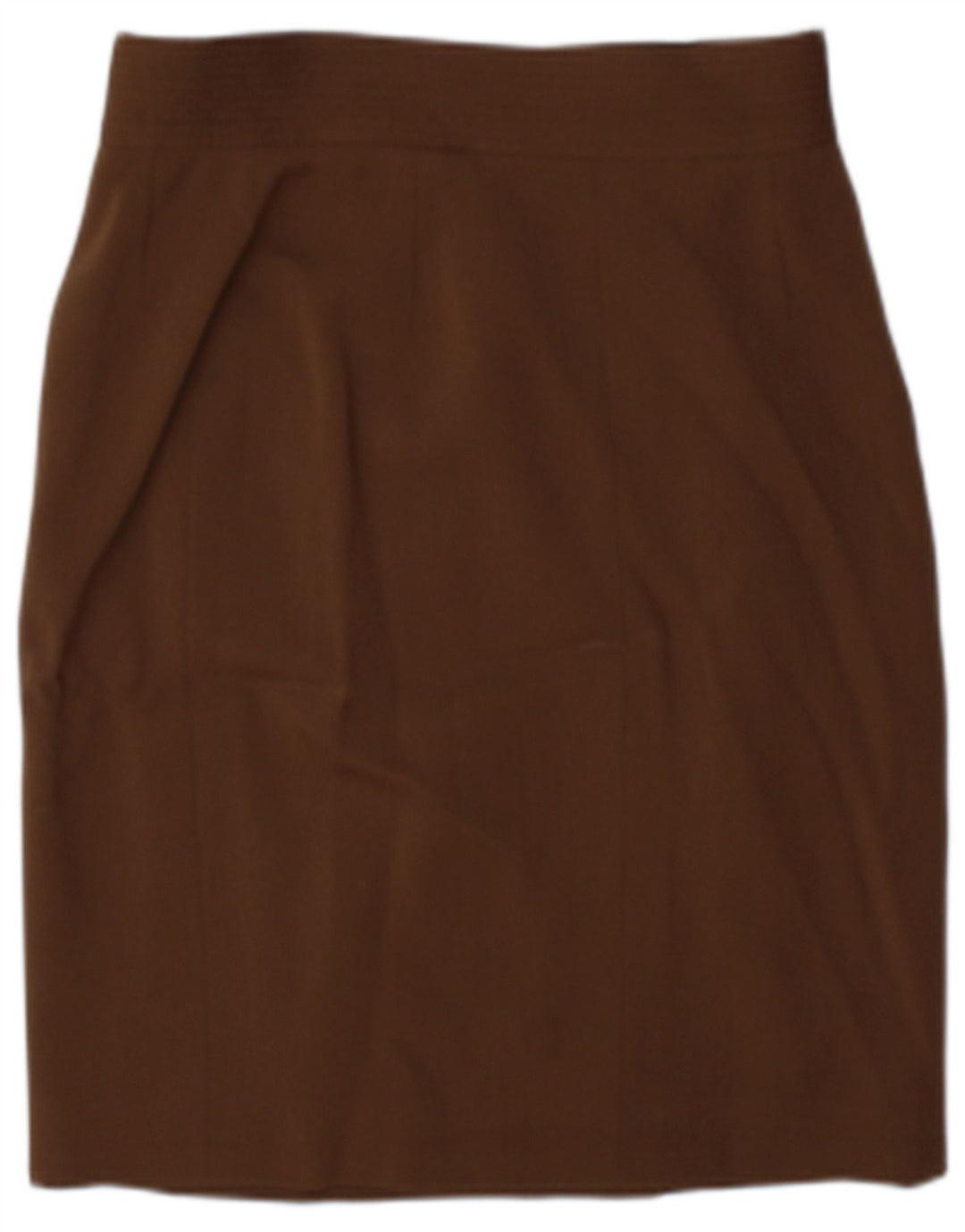 Fusta Wrap Vintage pentru femei US 8 Medium W25 Brown Wool