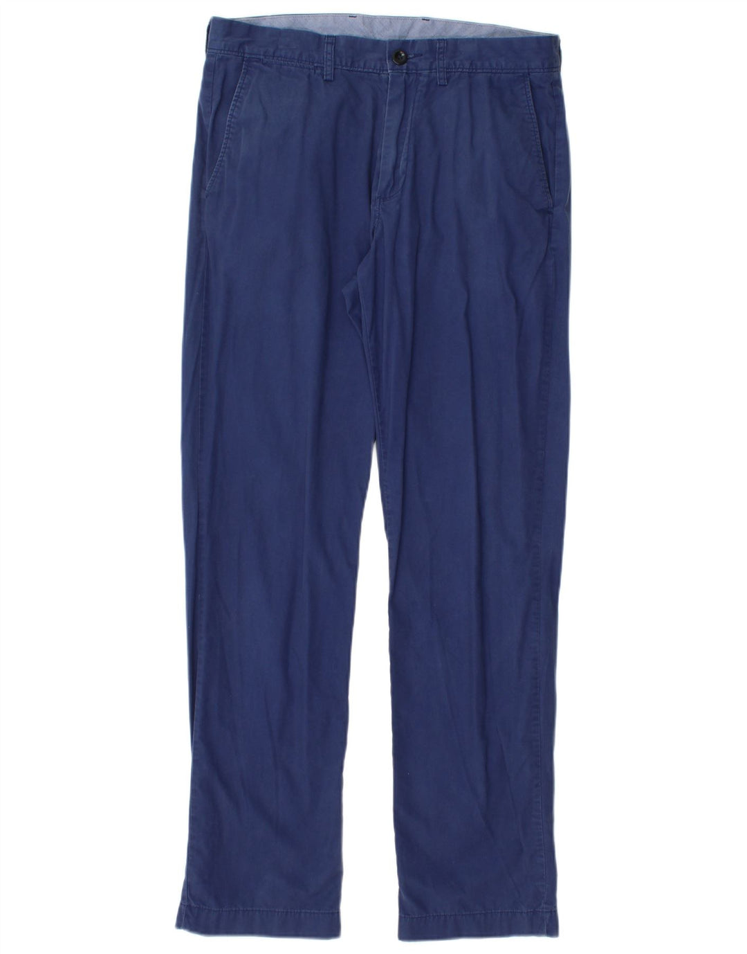 Pantaloni chino drept bărbați J. Crew L31 L32 Bumbac bleumarin