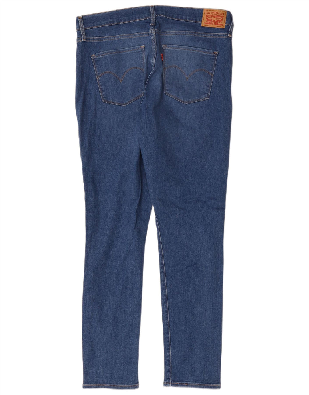 Blugi slim pentru femei Levi's W32 L30 bumbac albastru
