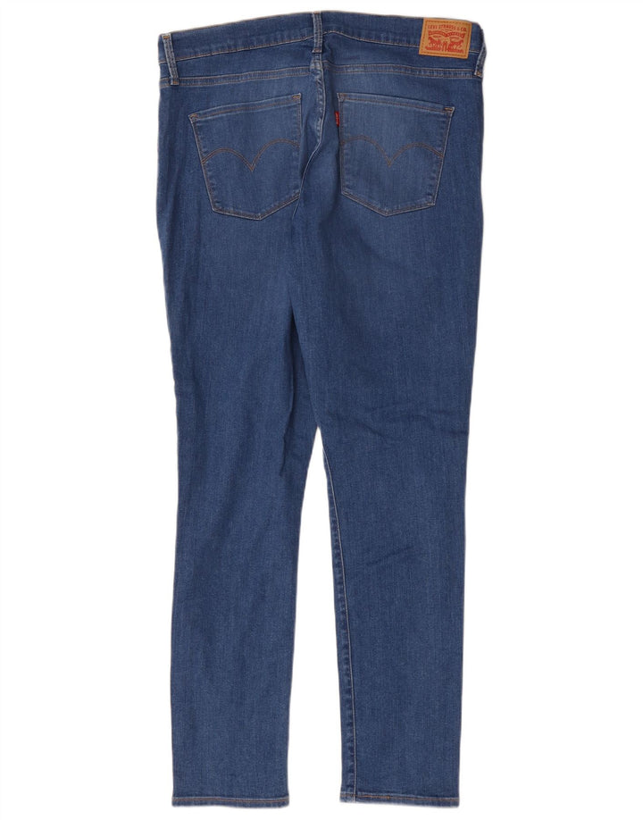 Blugi slim pentru femei Levi's W32 L30 bumbac albastru