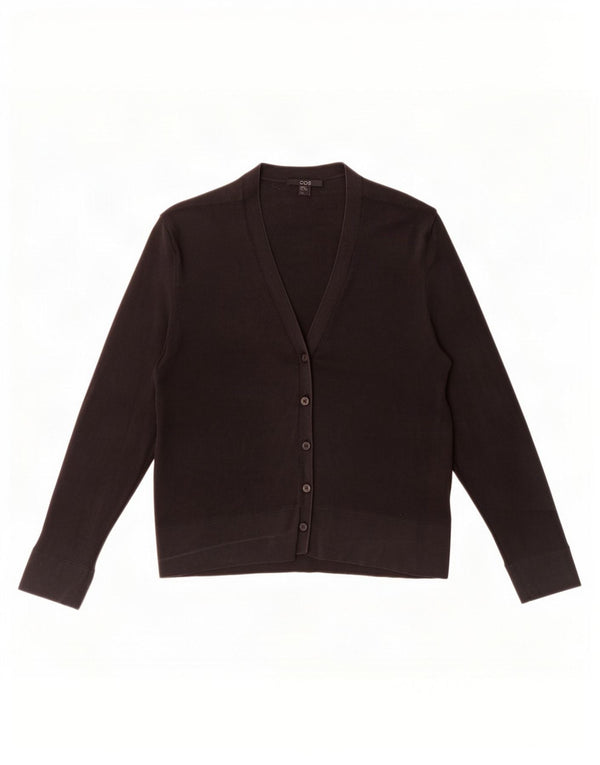 Pulover cardigan pentru femei Cos UK 6 XS mătase neagră