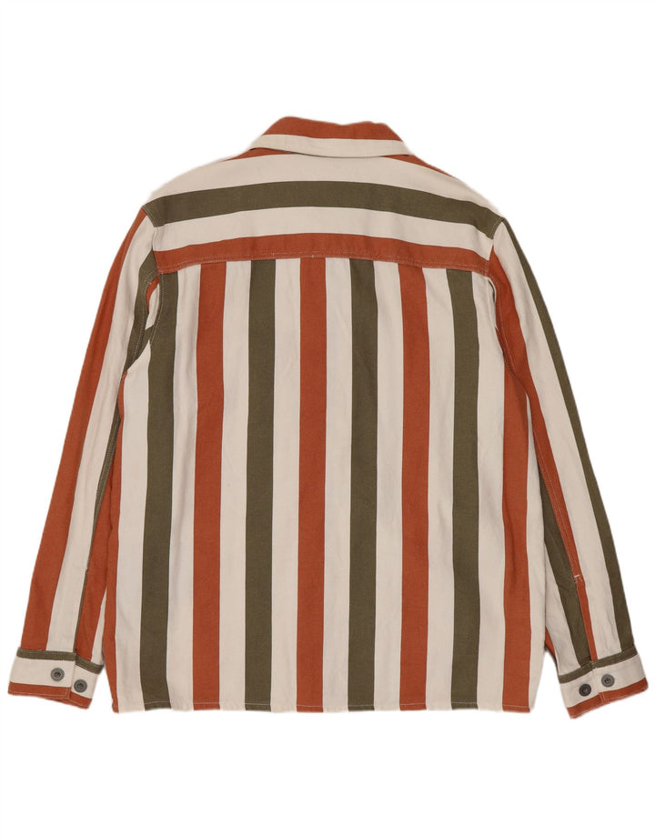 Cămașă de suprafață pentru bărbați Zara, bumbac cu dungi mari, multicolore