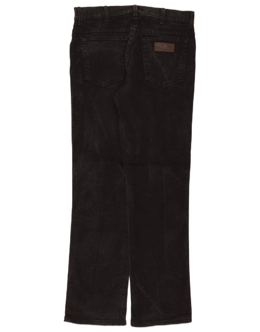 Blugi drepte stretch pentru bărbați Wrangler Texas W33 L32 bumbac negru